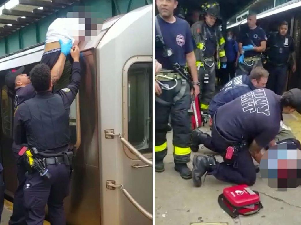 Metroda korkunç kaza: Vagonun üstüne çıkan çocuk yoğun bakımda
