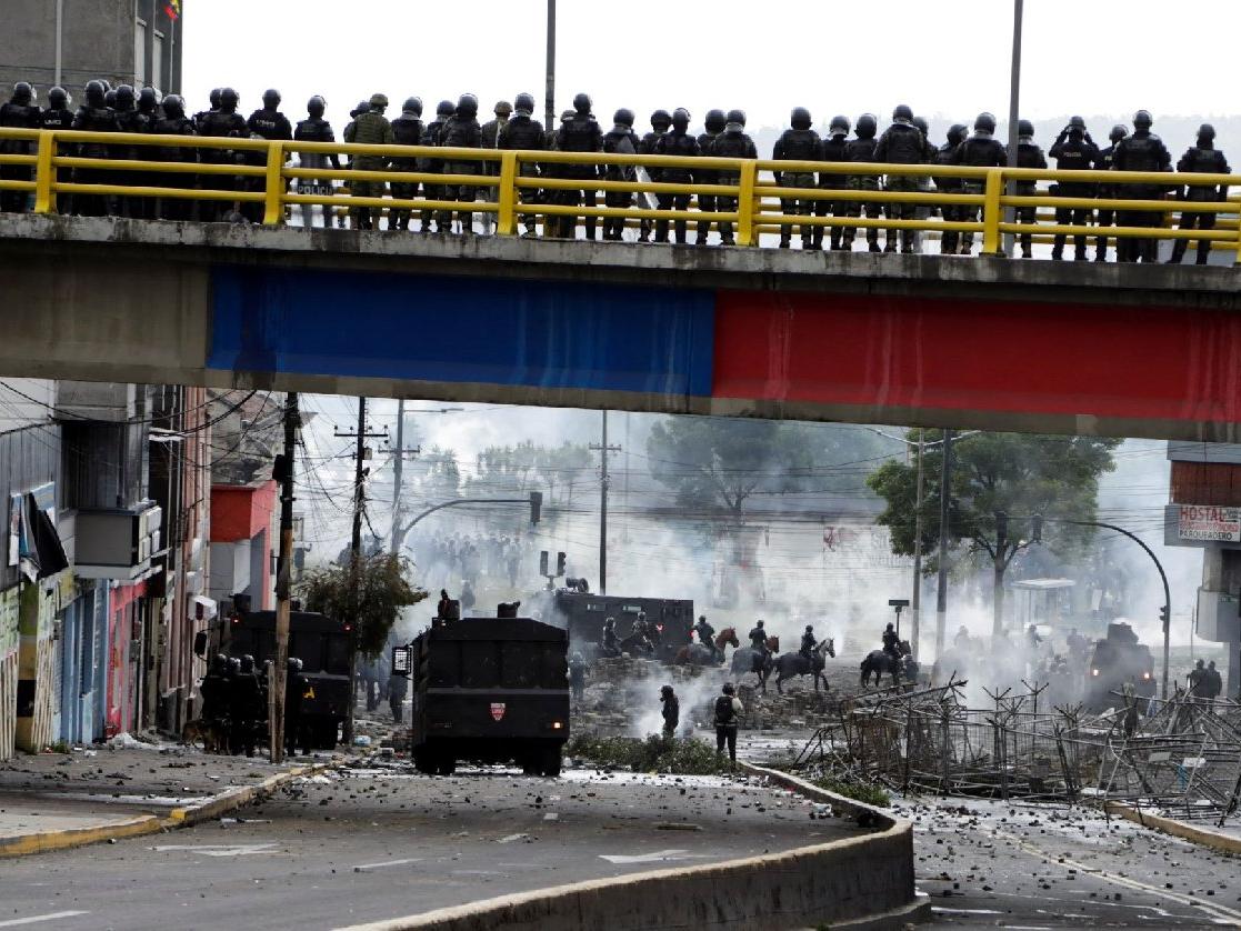Ekvador’da protestolar sürüyor: “Bu insanların amacı darbe yapmak”