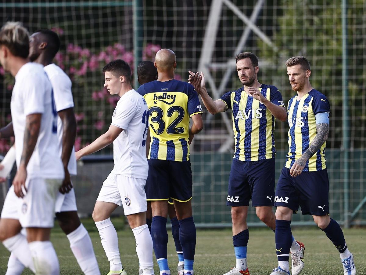 Fenerbahçe'den hazırlık maçında 4 gol