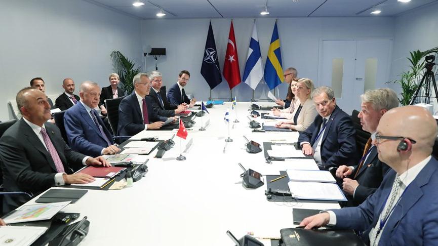 Erdoğan, Finlandiya ve İsveç liderleriyle görüştü, 'memorandum' imzalandı