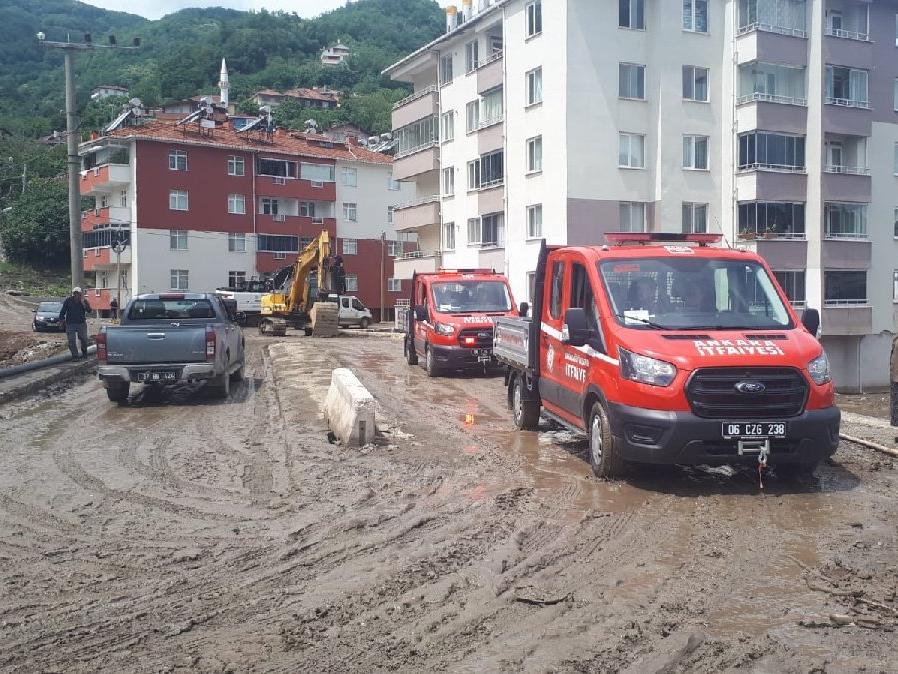 Ankara Büyükşehir Belediyesi sel felaketi için Kastamonu’da