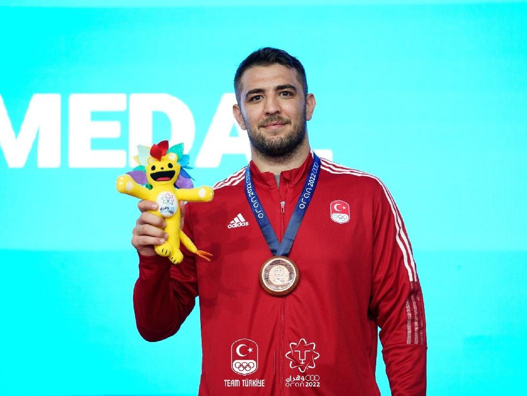 Salim Ercan, Akdeniz Oyunları’nda bronz madalya kazandı