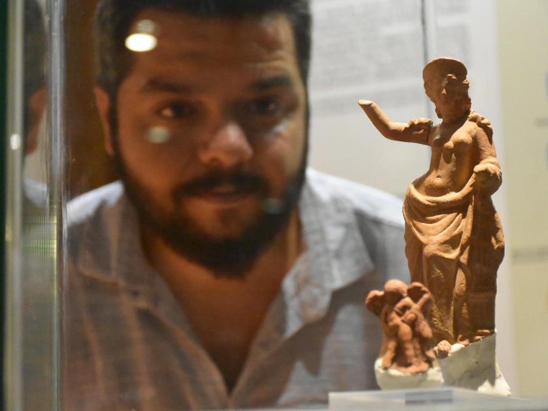 2 bin 300 yıllık 'Eros' figürü ilk kez sergide