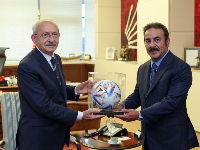 Kılıçdaroğlu, Katar Büyükelçisi Thani’yi kabul etti