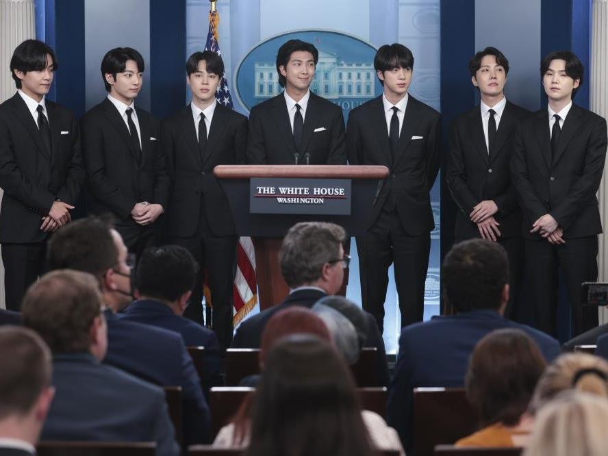 K-pop grubu BTS, Beyaz Saray'da