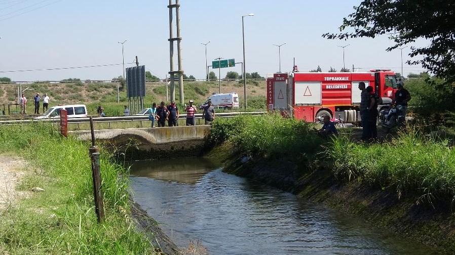 Sulama kanalına düşen çocuk boğuldu