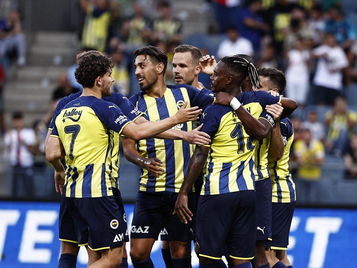 Fenerbahçe hazırlık maçında Mol Fehervar'ı devirdi
