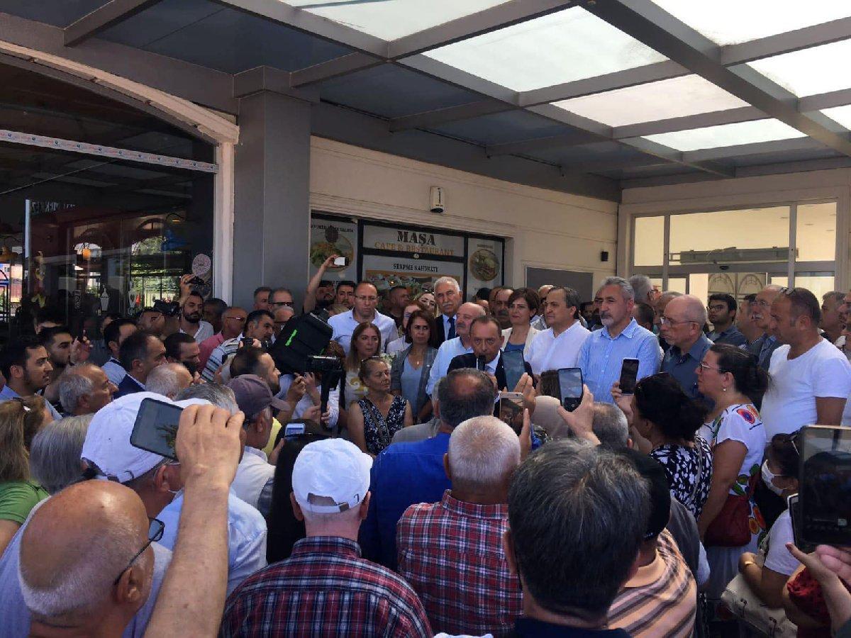 AKP'li belediye Kaftancıoğlu'nun katıldığı toplantıya yer vermedi