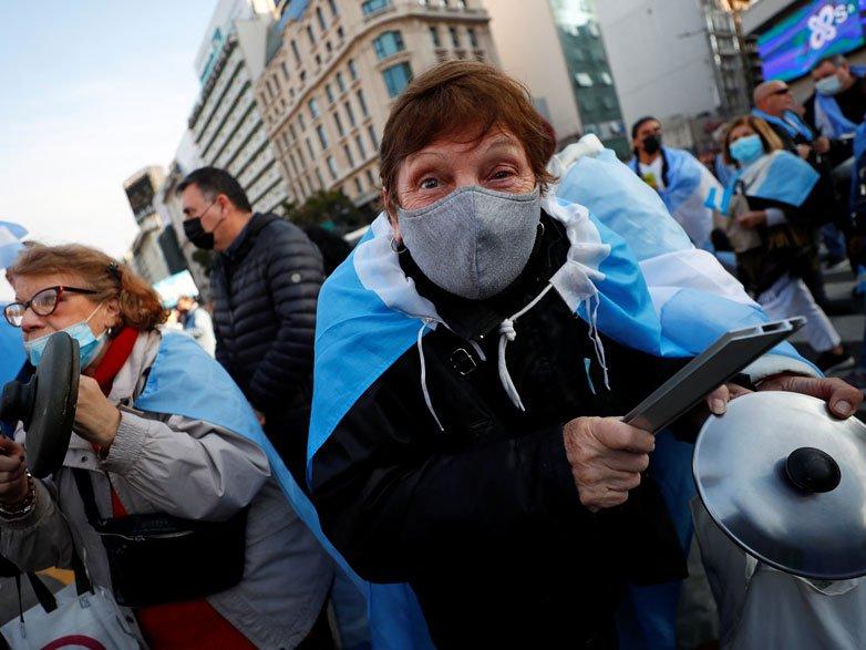 Arjantin'de halktan ekonomik kriz eylemi: IMF'yle bağları kopar