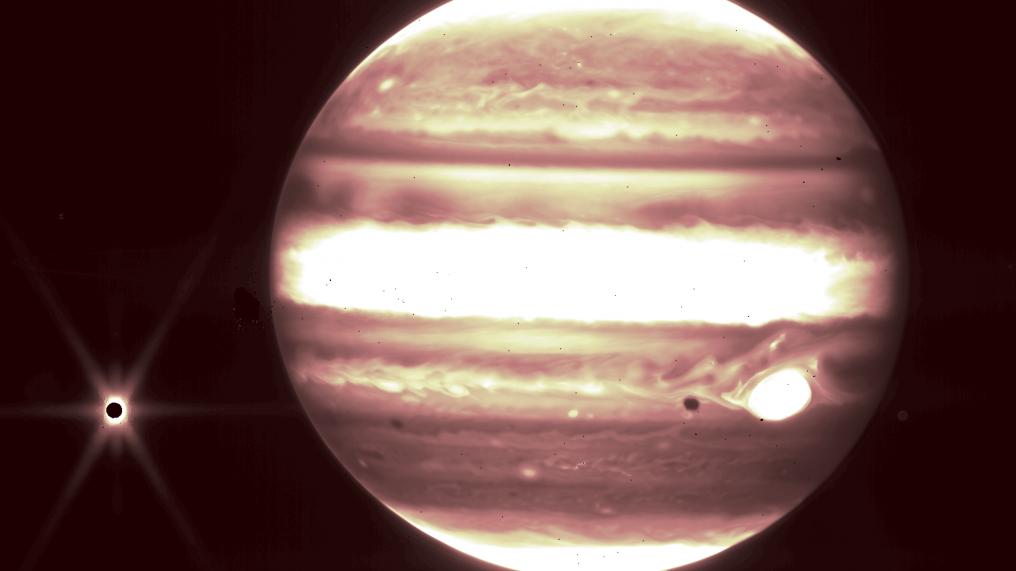 James Webb Uzay Teleskobu, bu defa da Jüpiter'i görüntüledi