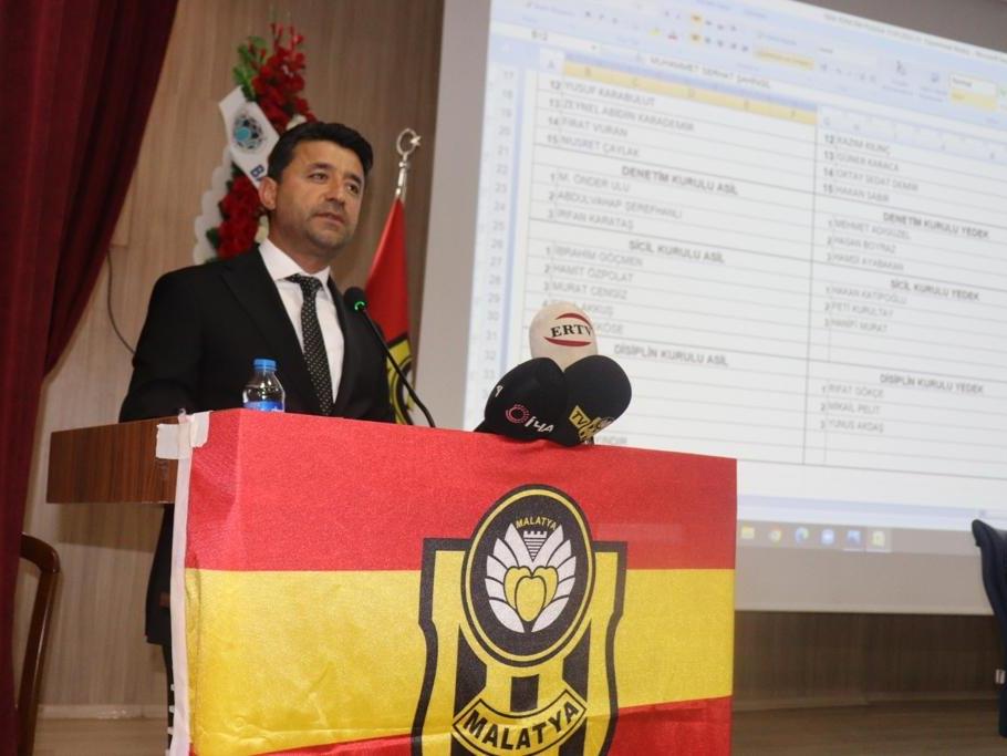 Yeni Malatyaspor'un yeni başkanı Hacı Ahmet Yaman oldu