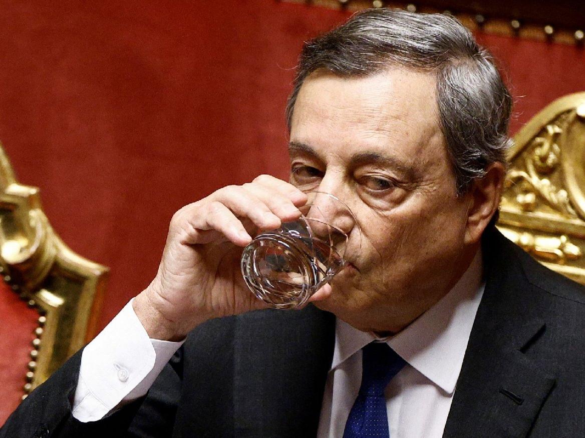 İtalya'da geçen hafta istifa kararı alan Başbakan Draghi'den yeni açıklama