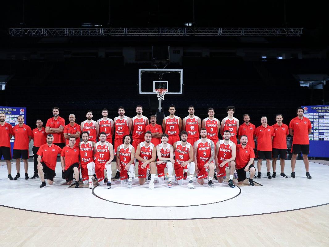 A Milli Erkek Basketbol Takımı'nın geniş kadrosu açıklandı