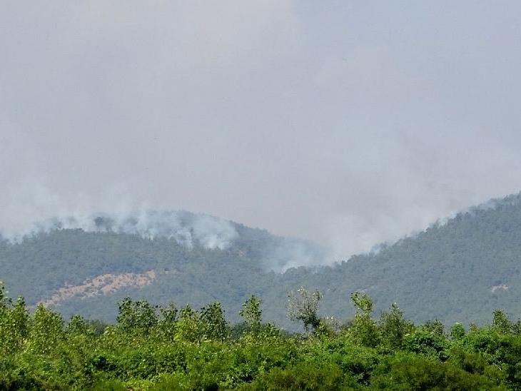 Komşudaki yangın Türkiye'den endişe ile izleniyor