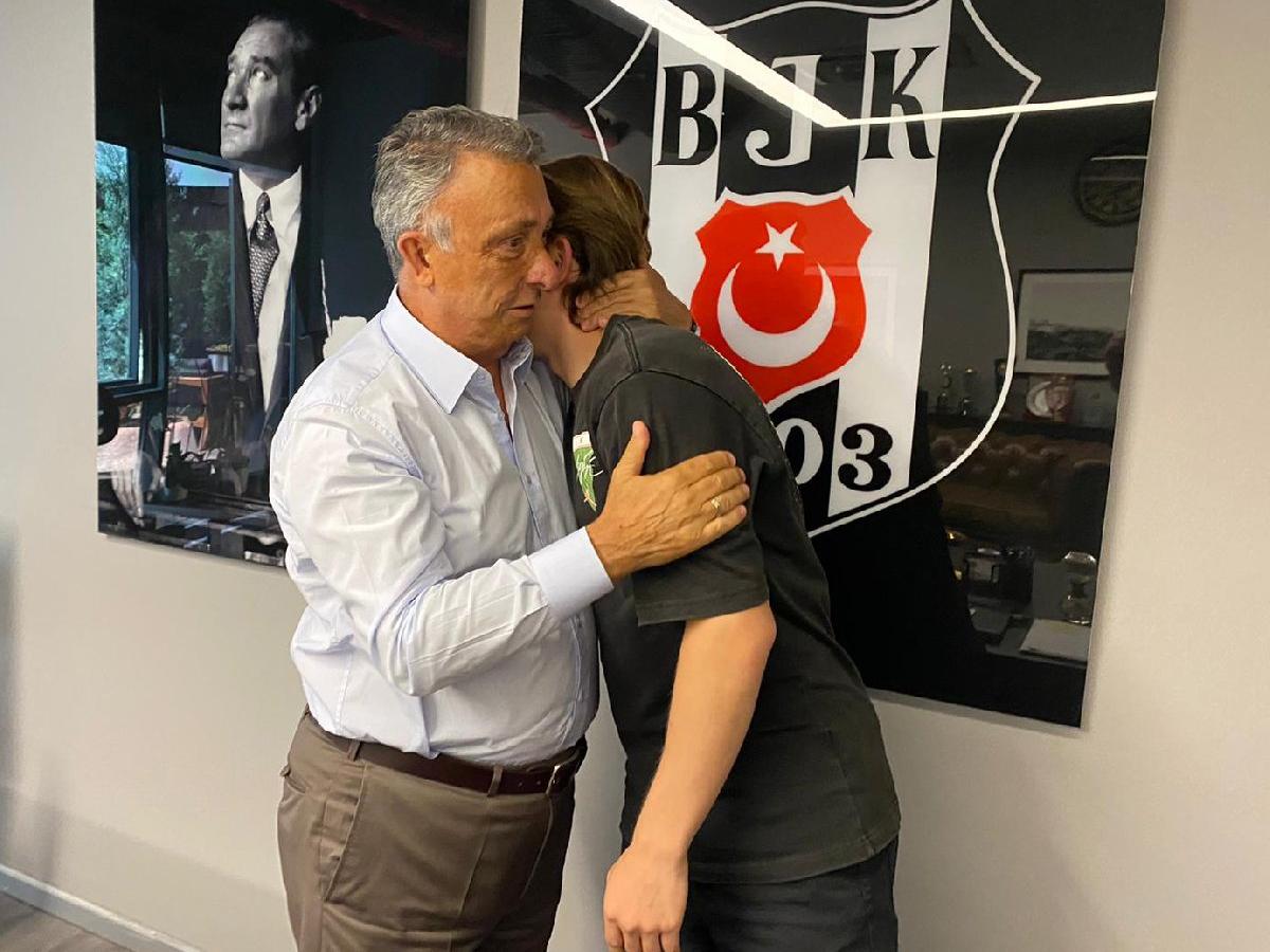 Beşiktaş'ta Rıdvan Yılmaz'dan duygulandıran veda