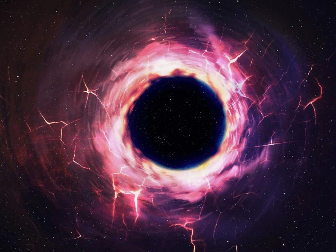 NASA ışık halkalarıyla çevrili bir kara deliğin fotoğrafını yayınladı
