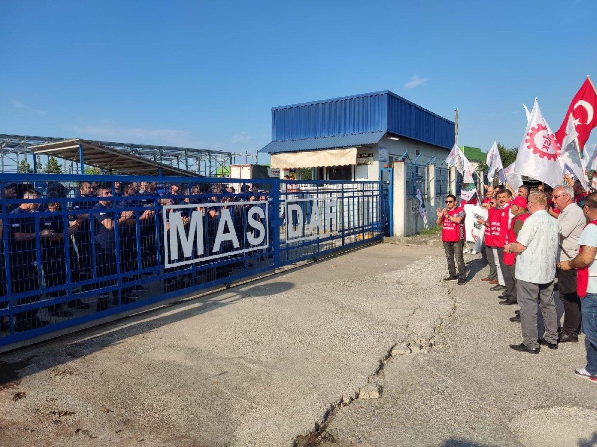 Mas-Daf sendika üyesi 100 işçiyi işten çıkardı