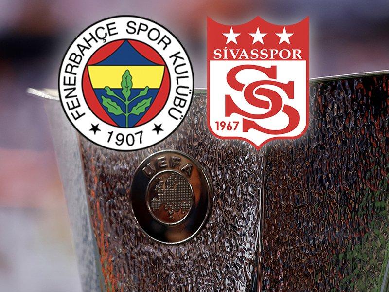 UEFA Avrupa Ligi'nde Fenerbahçe ve Sivasspor'un rakipleri belli oldu
