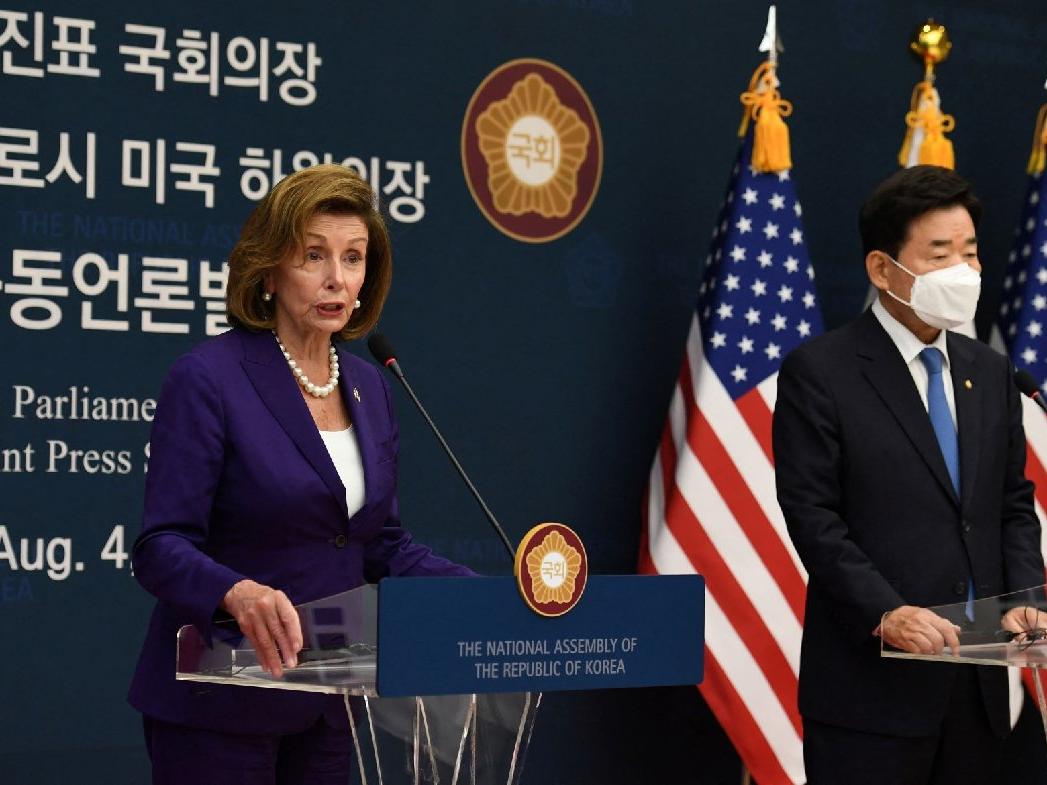 Tayvan ziyaretiyle kriz çıkaran ABD Temsilciler Meclisi Başkanı Pelosi, Güney Kore'de