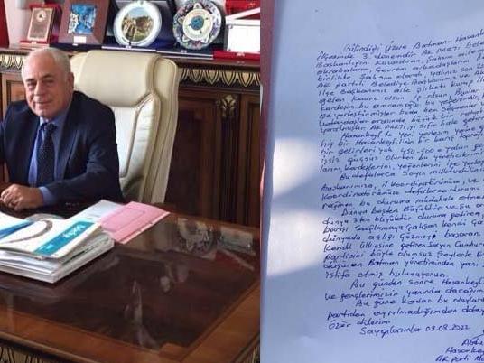 Usulsüz işe alımları açıklayıp, AKP'den istifa etti: Özür dilerim