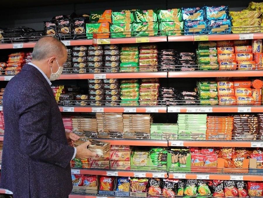Erdoğan'ın poz verdiği reyonda fiyatlar uçtu