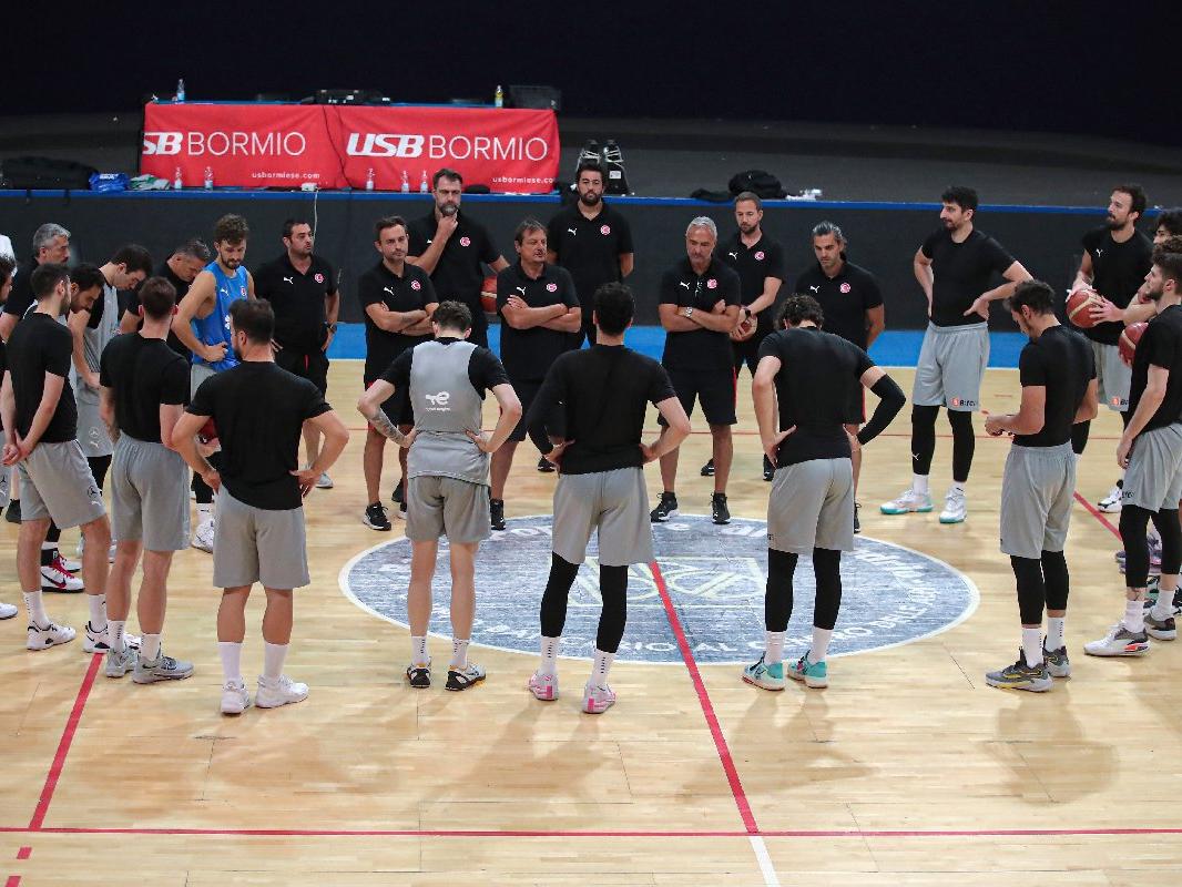 A Milli Erkek Basketbol Takımı, Bormio kampını tamamladı