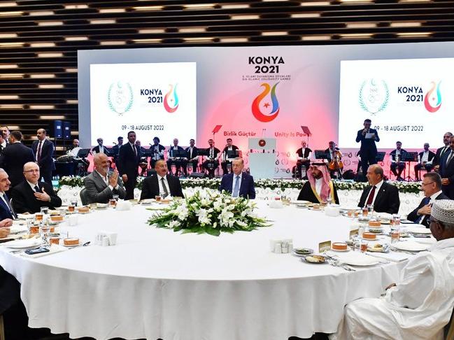 Cumhurbaşkanı Erdoğan, ülke liderleriyle görüştü