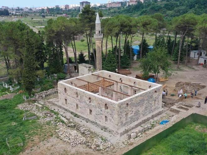 Ordu'da caminin restorasyonunda 600 yıllık kalıntılar ortaya çıktı