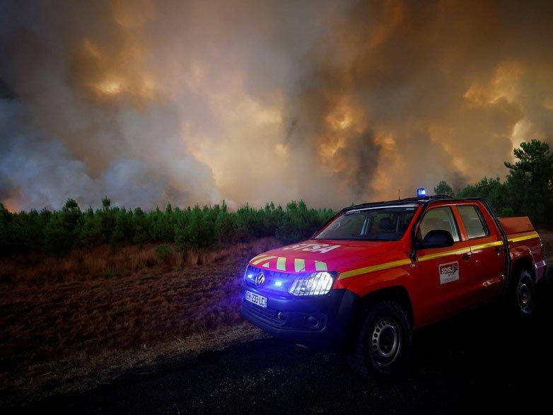 Gironde'deki yangın söndürülemiyor: Bitmeyen kabus