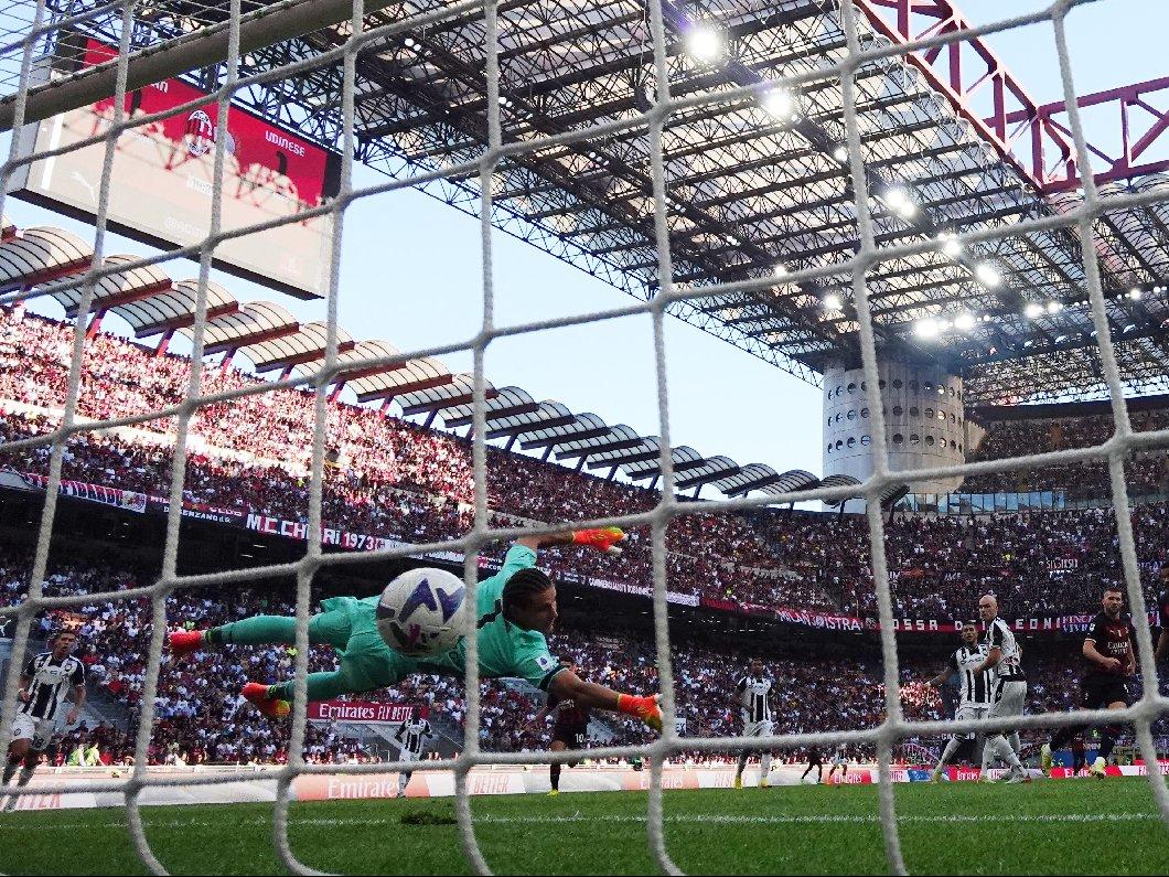 Milan Udinese maçında gol yağmuru