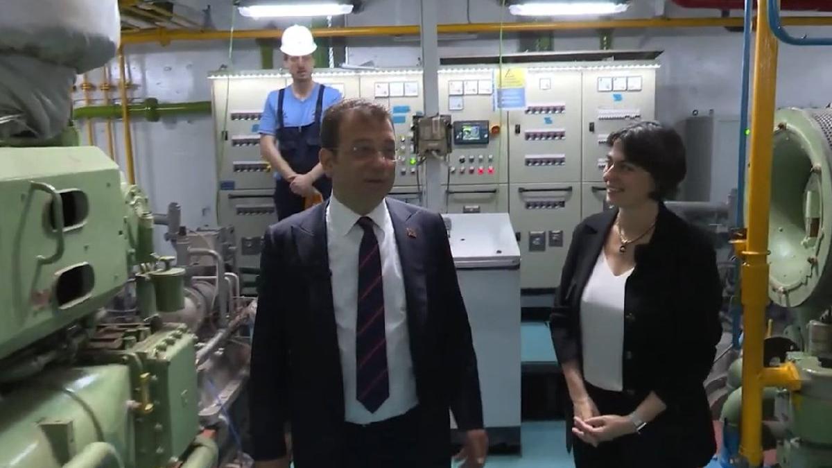 İmamoğlu, yenilenen Paşabahçe Vapuru'nu gezdi