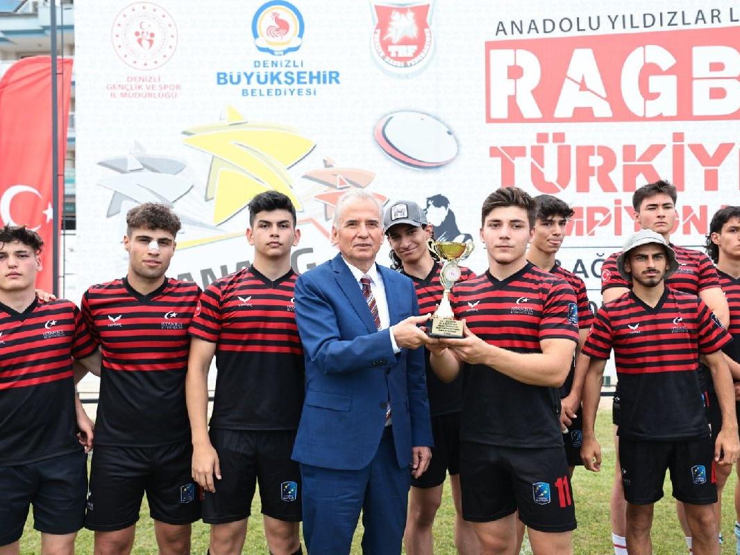 Anadolu Yıldızlar Ligi Ragbi Türkiye finalleri Denizli’de yapıldı
