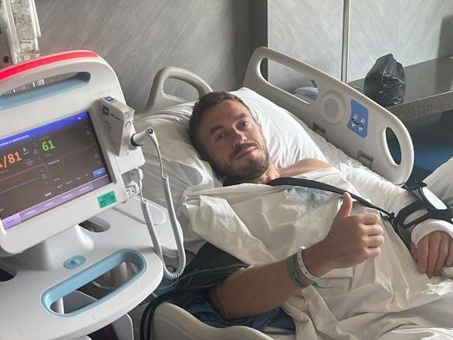 Trabzonspor'da Edin Visca ameliyat geçirdi