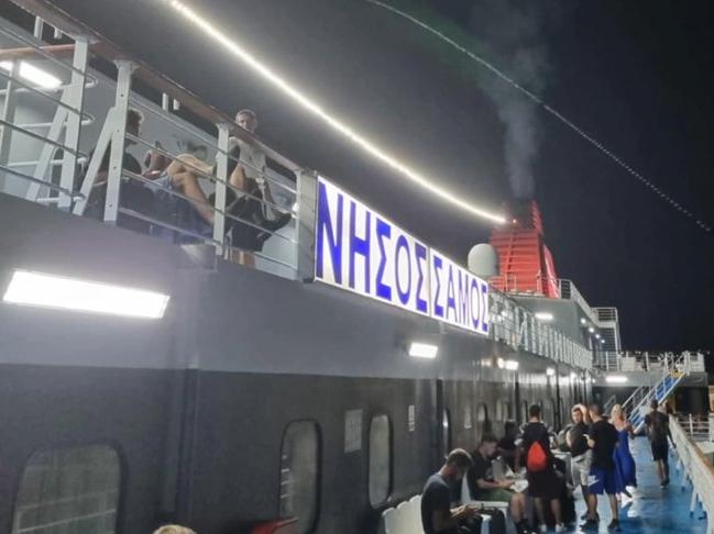 Ege’deki yolcu gemisine bomba ihbarı yapıldı, gemi tahliye edildi
