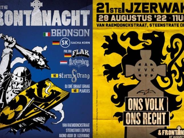 Belçika'da Neonazi grupların katılacağı müzik festivali iptal edildi