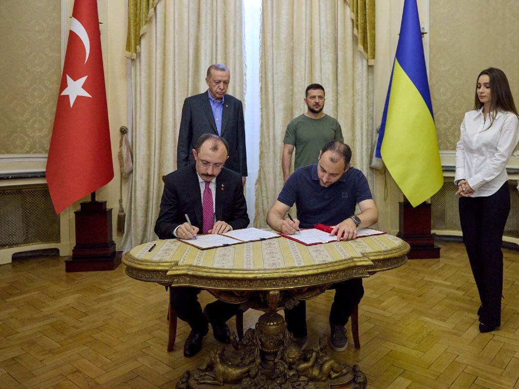Türkiye ve Ukrayna arasında Altyapı İyileştirmeye İlişkin Mutabakat Zaptı imzalandı