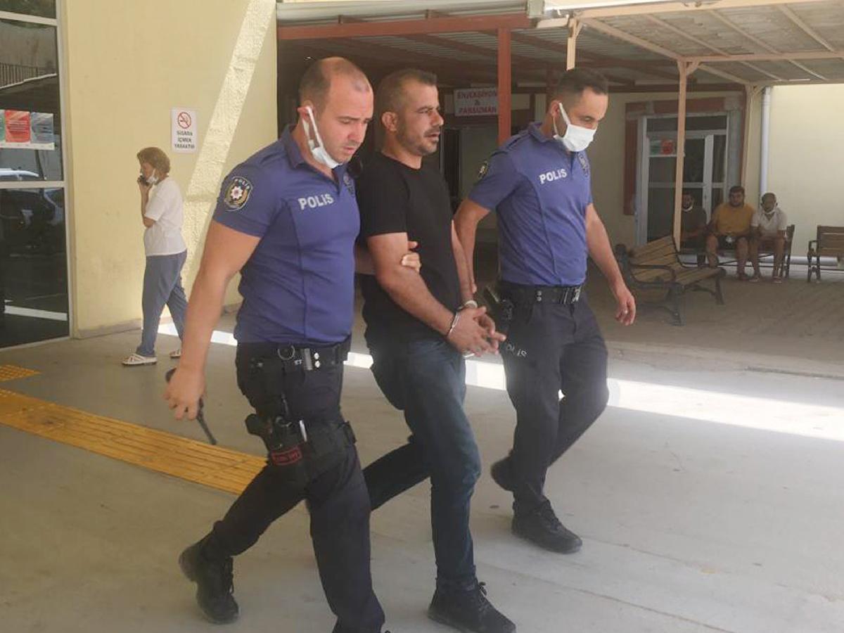 Antalya'da sevgilisinin eski erkek arkadaşını vuran şüpheli tutuklandı