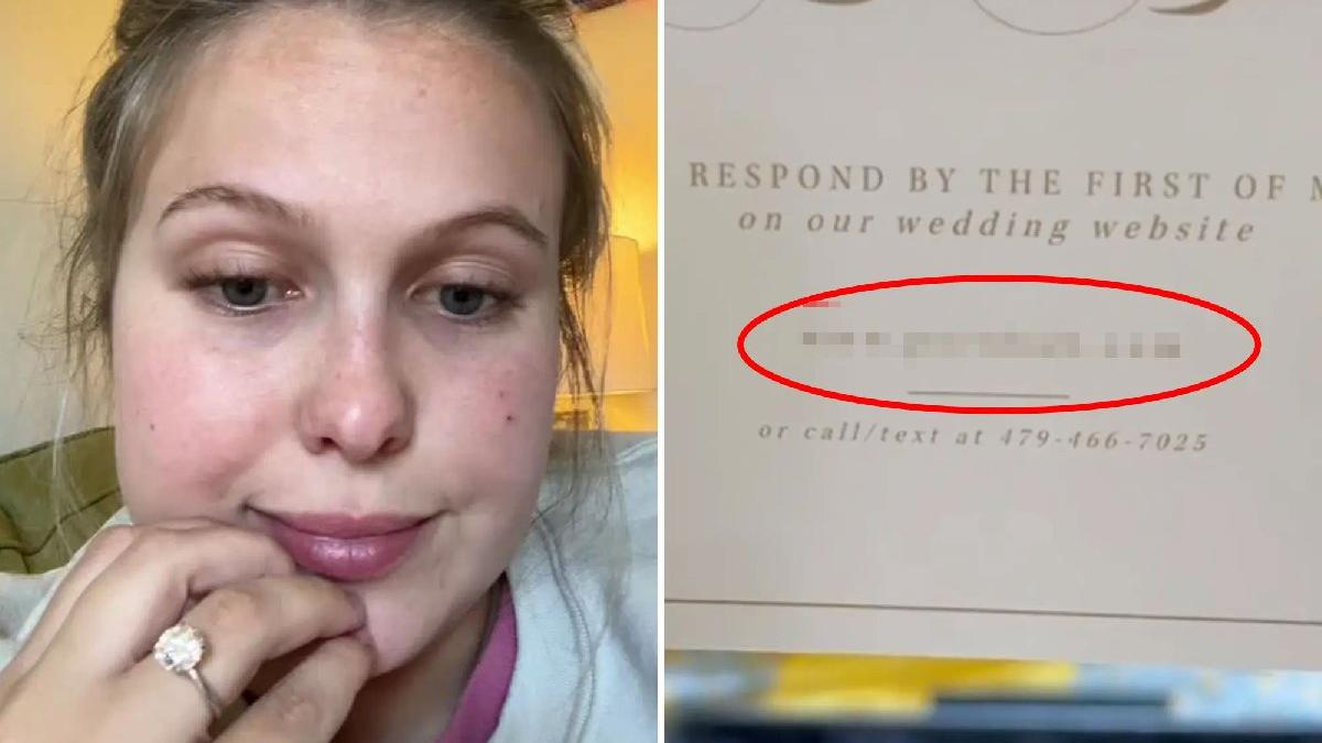 Düğün davetiyesine yanlışlıkla porno sitesi adresini yazdı: 'Lütfen tıklayın'