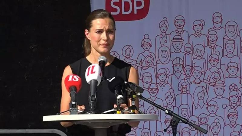 Finlandiya Başbakanı Sanna Marin gözyaşlarına boğuldu