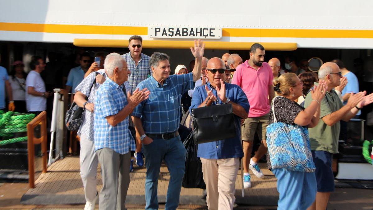 Efsane Paşabahçe Vapuru 12 yıl sonra alkışlarla döndü