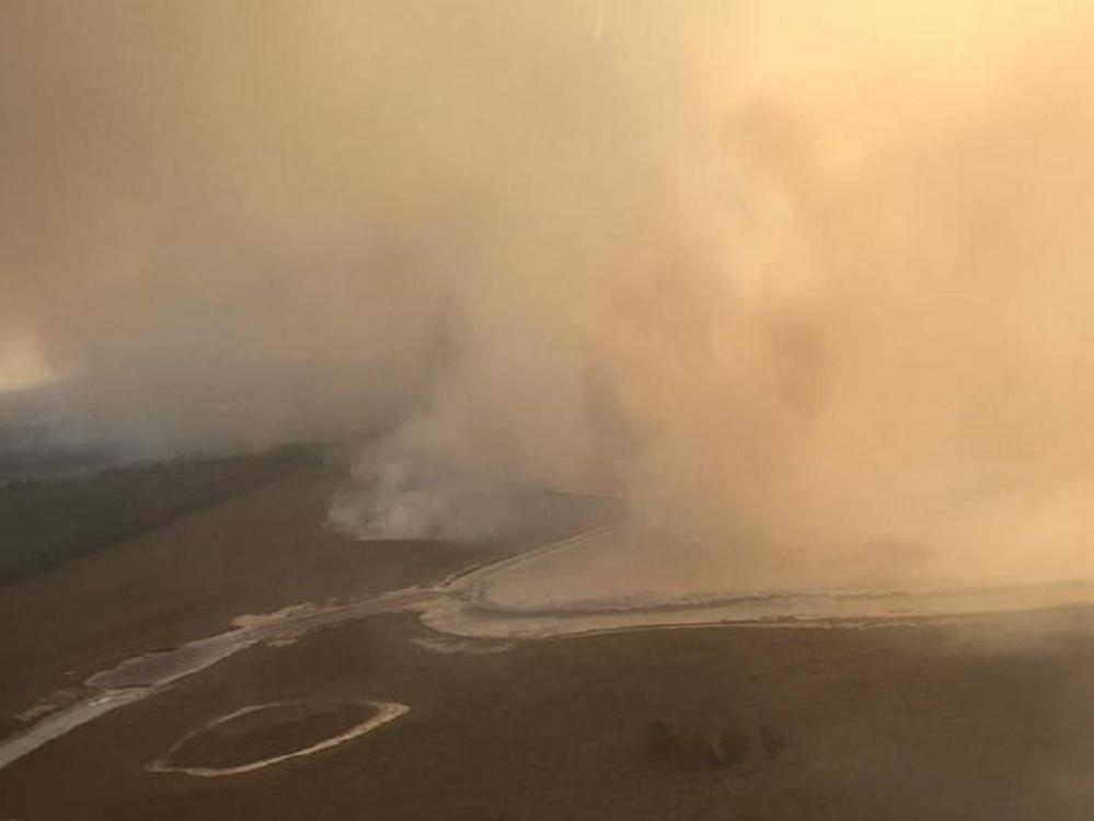 Kazakistan'da yangın! Binlerce kişi tahliye edildi