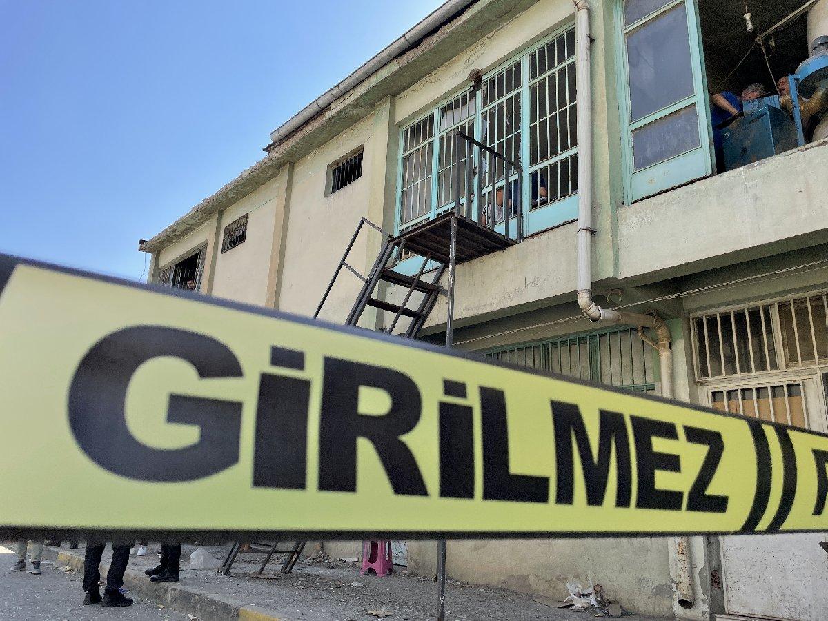 Gaziantep'te ayakkabı atölyesindeki patlamada 1 kişi öldü