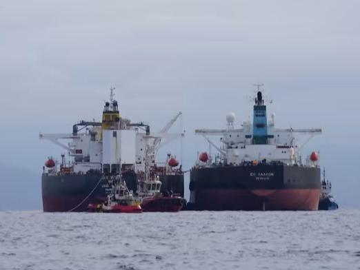 Yunanistan'ın Akdeniz'deki gizli Rus petrolü operasyonu görüntülendi