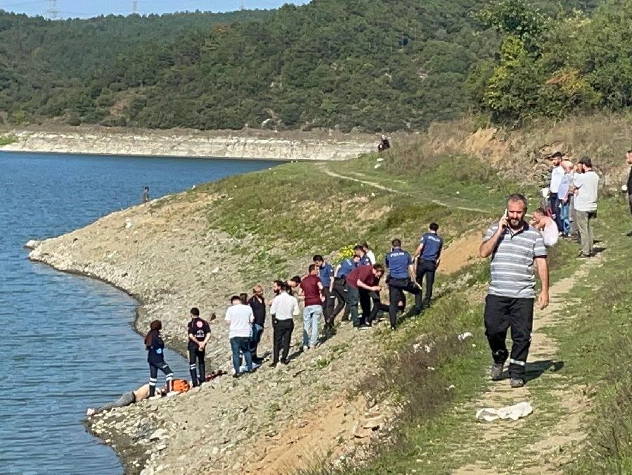 Alibeyköy Barajı'nda beraber yüzdüğü arkadaşını kurtaran çocuk boğularak öldü
