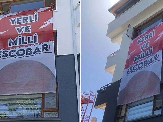 Ümit Özdağ'dan 'Escobar' pankartı mesajı: Hakaret edilen kamu görevlisi kim?