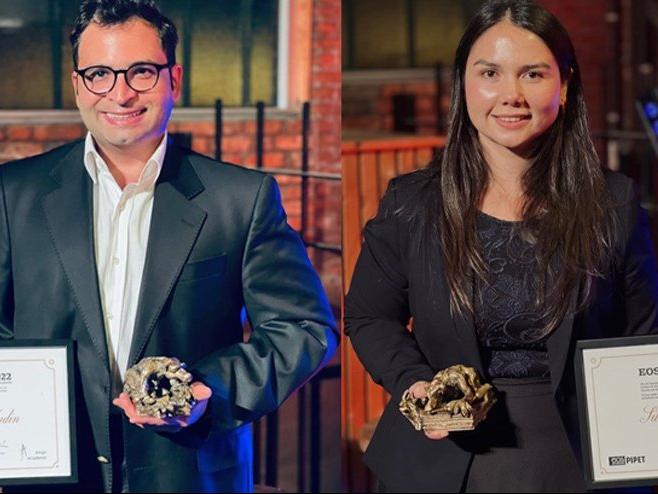 Belçika'da iki Türk'e 'gelecek vadeden bilim insanı' ödülü