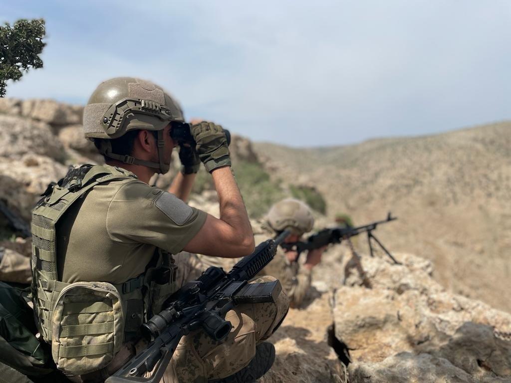 MSB: PKK'lı 5 terörist, etkisiz hale getirildi