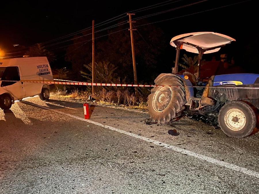 Denizli'de trafik kazası: 1 kişi hayatını kaybetti 