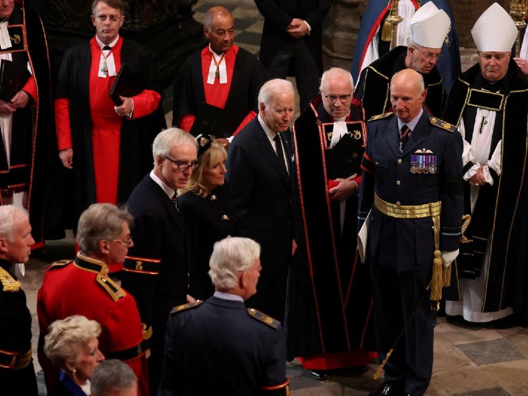 Kraliçe Elizabeth'in cenaze töreni: Dünya liderleri akın etti
