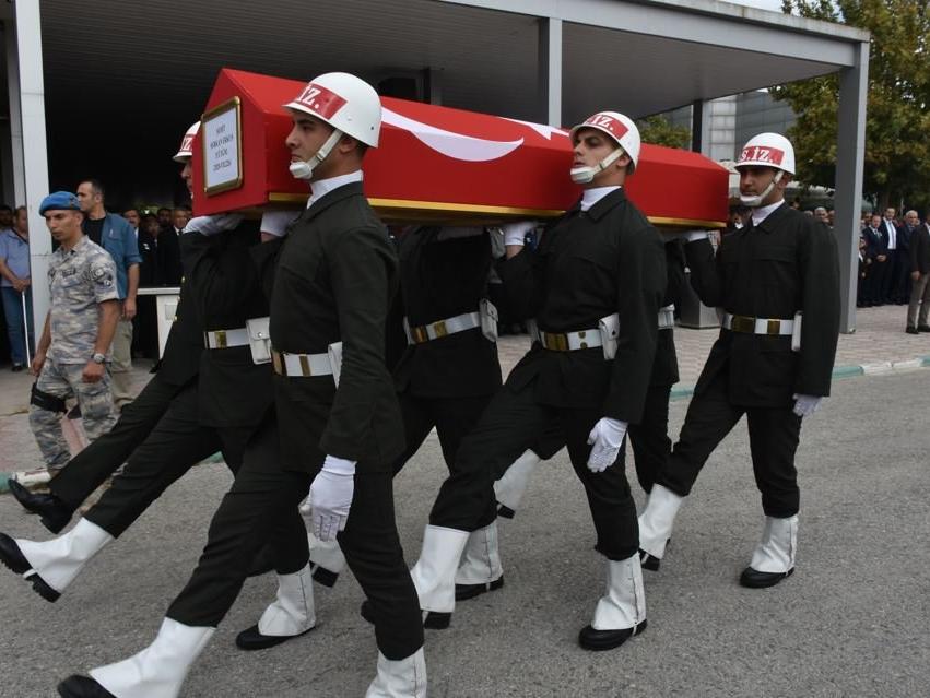 Şehit Piyade Üsteğmen Serkan Erkuş son yolculuğuna uğurlandı